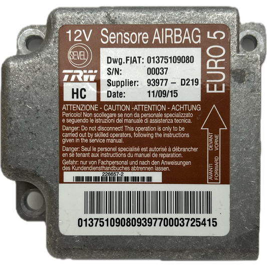 Fiat Ducato 250 Airbag-Steuergerät Reparatur
