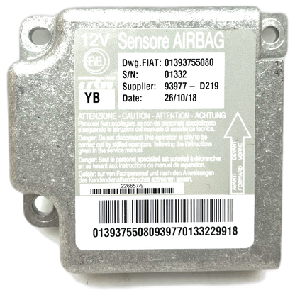 Fiat Ducato 250 Airbag-Steuergerät Reparatur