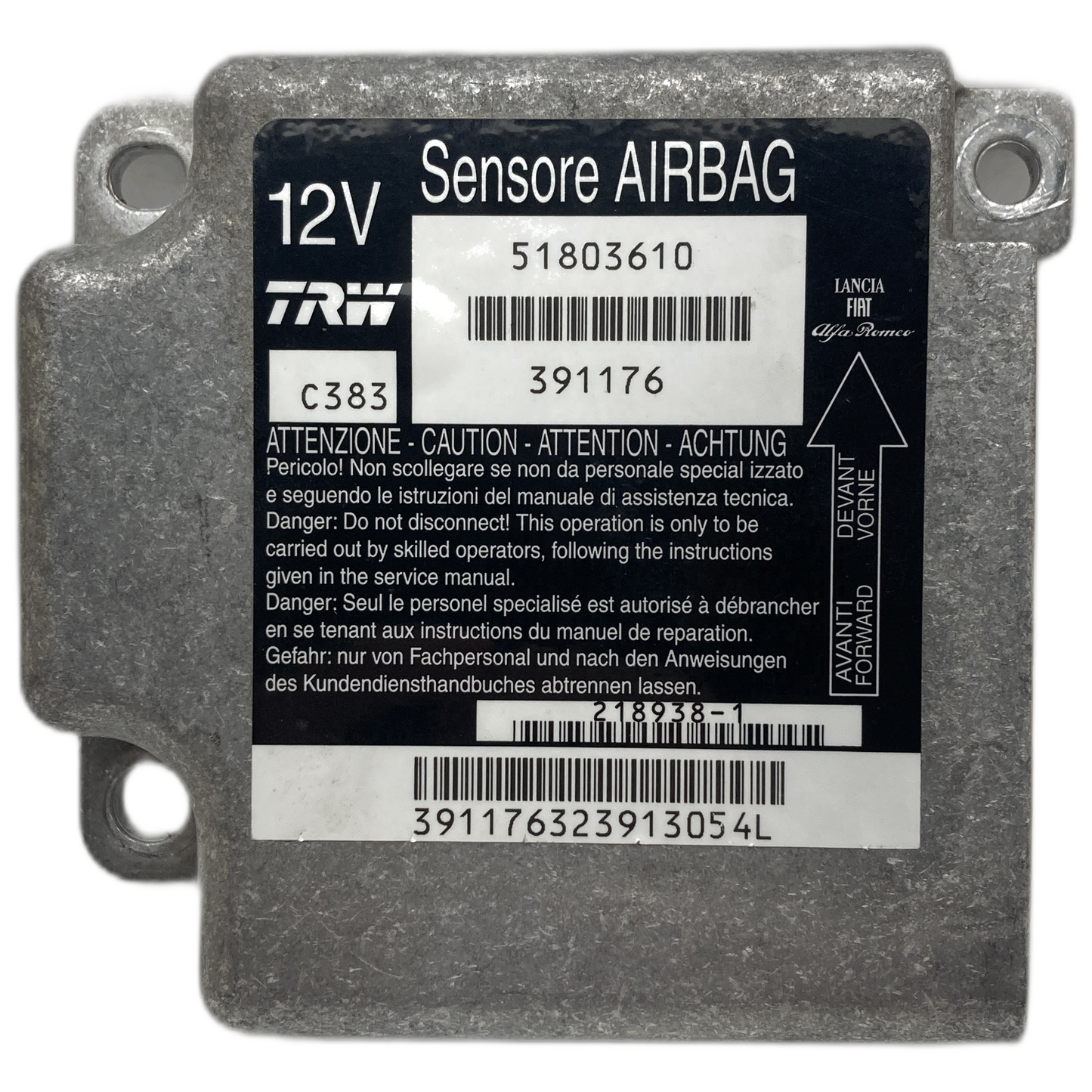 Fiat Panda 169 Airbag-Steuergerät Reparatur