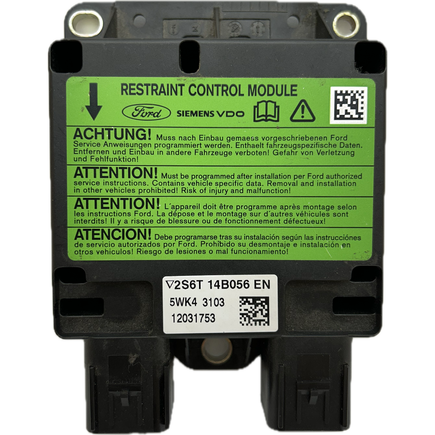 Mazda2 DY Airbag-Steuergerät Reparatur