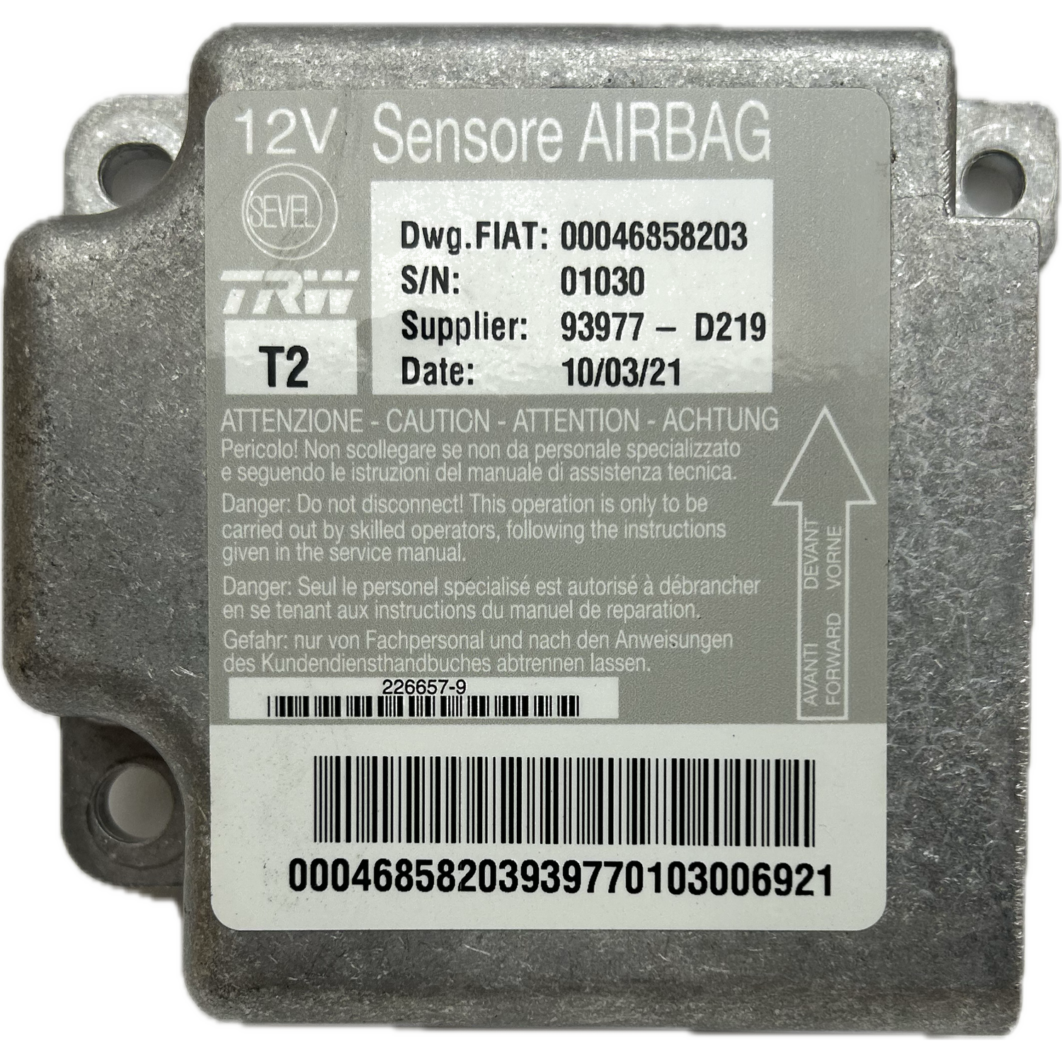 Peugeot Boxer III Airbag-Steuergerät Reparatur