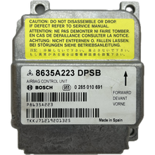 Mitsubishi Colt CZ Airbag-Steuergerät Reparatur