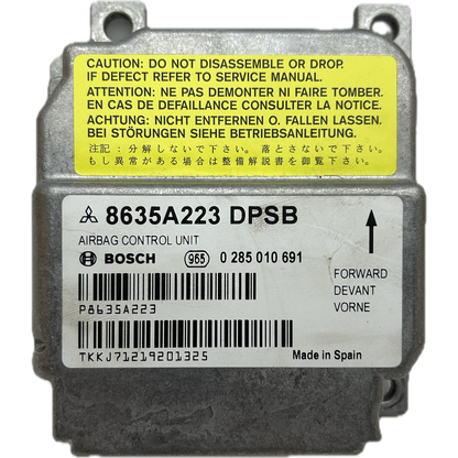 Mitsubishi Colt CZ Airbag-Steuergerät Reparatur