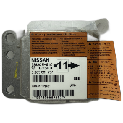 Nissan Pathfinder R51 Airbag-Steuergerät Reparatur