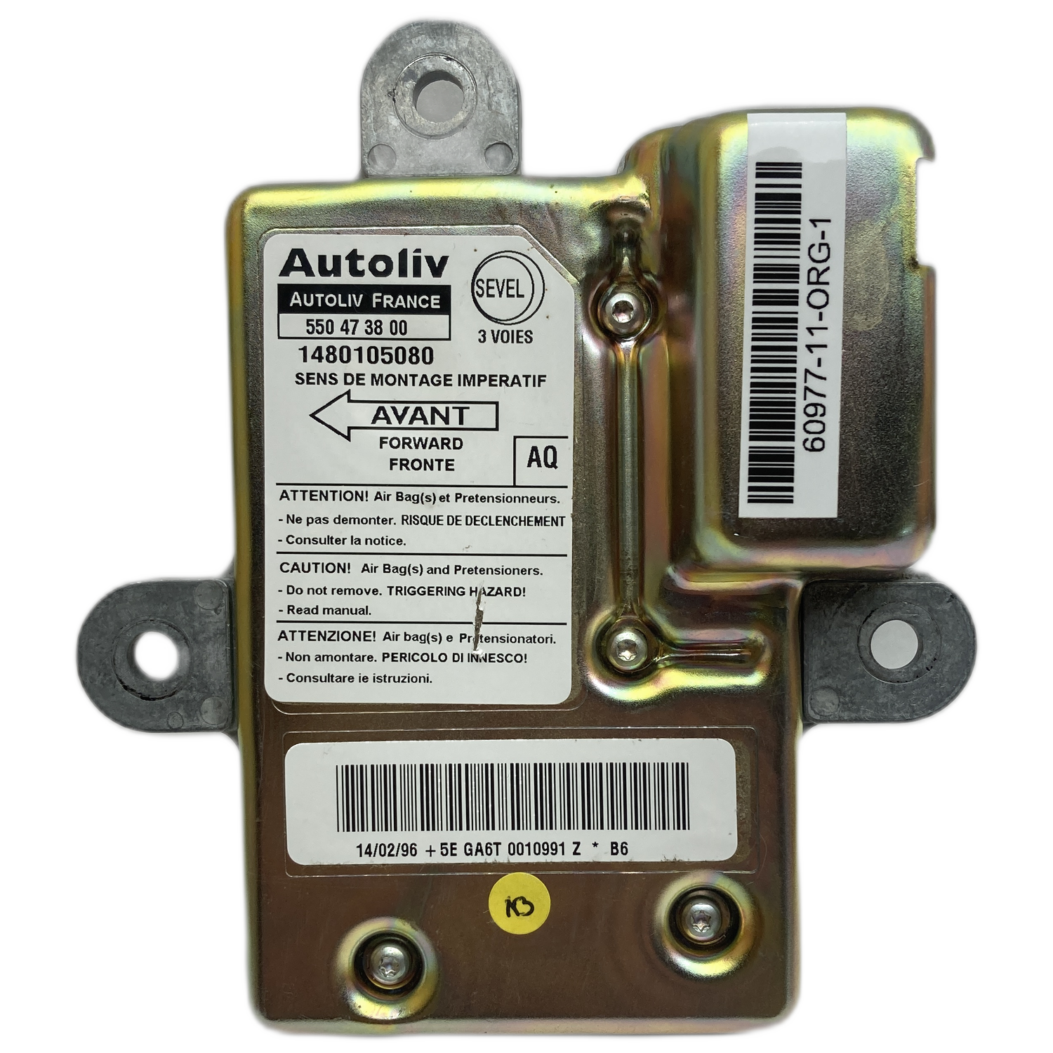 Fiat Scudo 220 Airbag-Steuergerät Reparatur