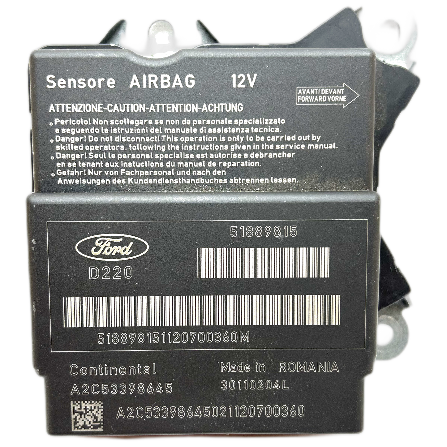 Ford Ka RU8 Airbag-Steuergerät Reparatur