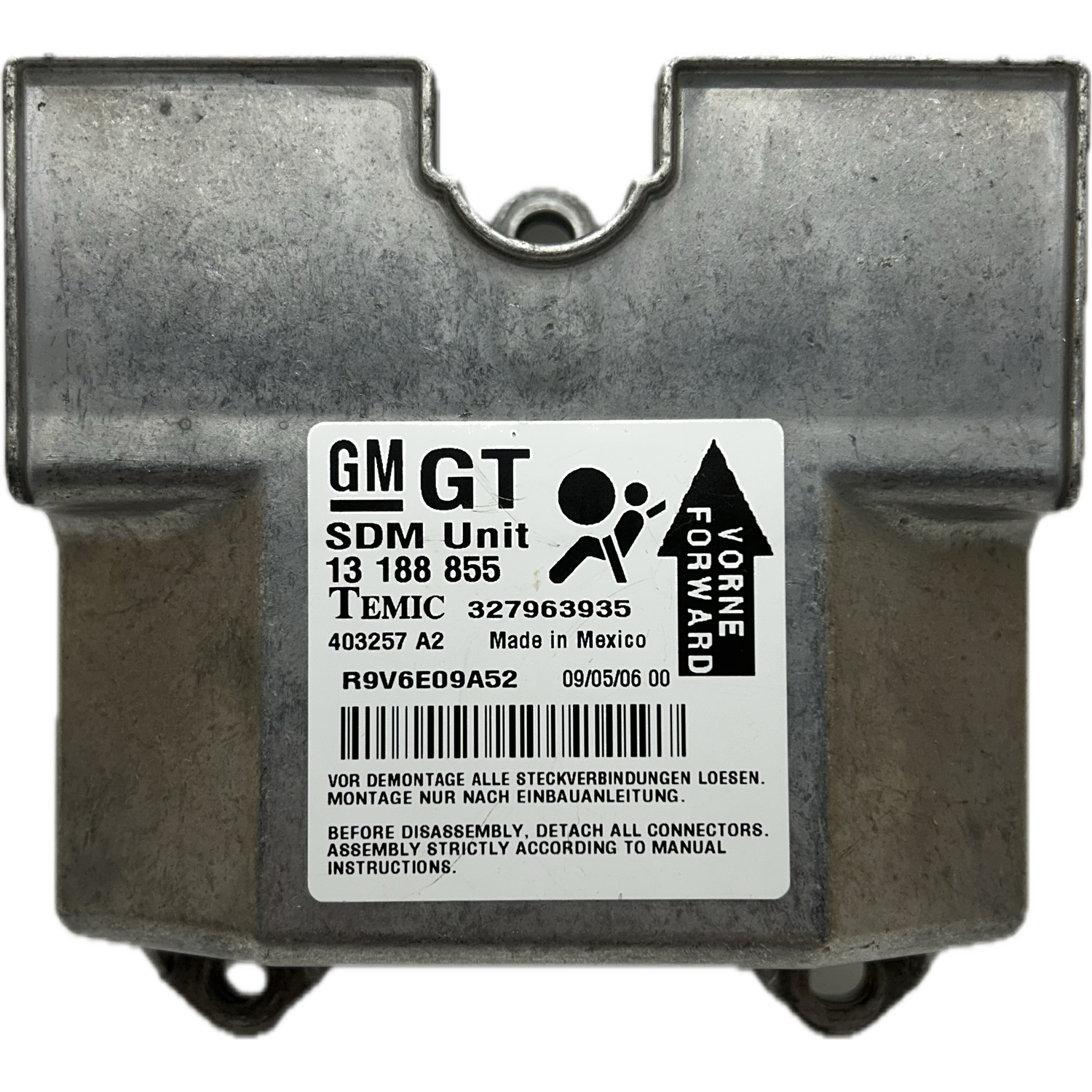 Opel Astra H Airbag-Steuergerät Reparatur