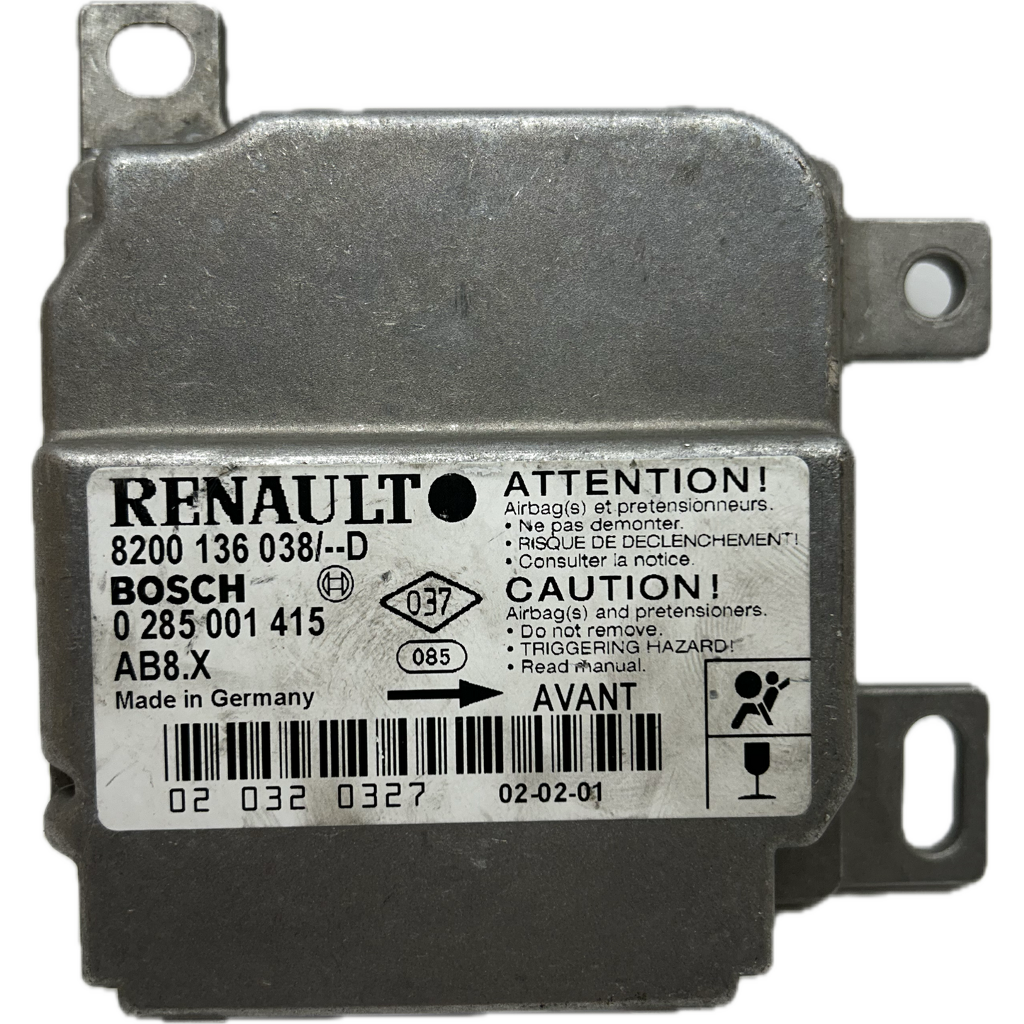 Renault Clio II Airbag-Steuergerät Reparatur