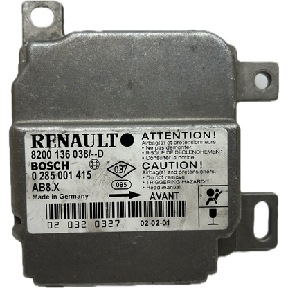 Renault Clio II Airbag-Steuergerät Reparatur