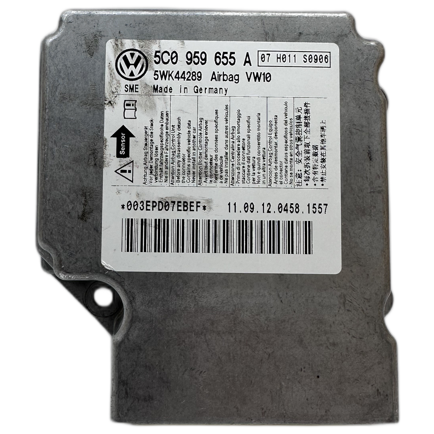 Volkswagen Golf 6 5K1 Airbag-Steuergerät Reparatur