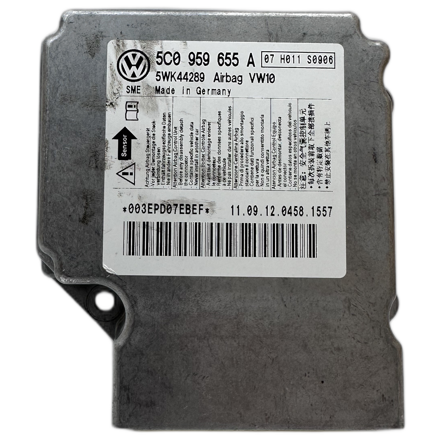 Volkswagen Golf 6 5K1 Airbag-Steuergerät Reparatur