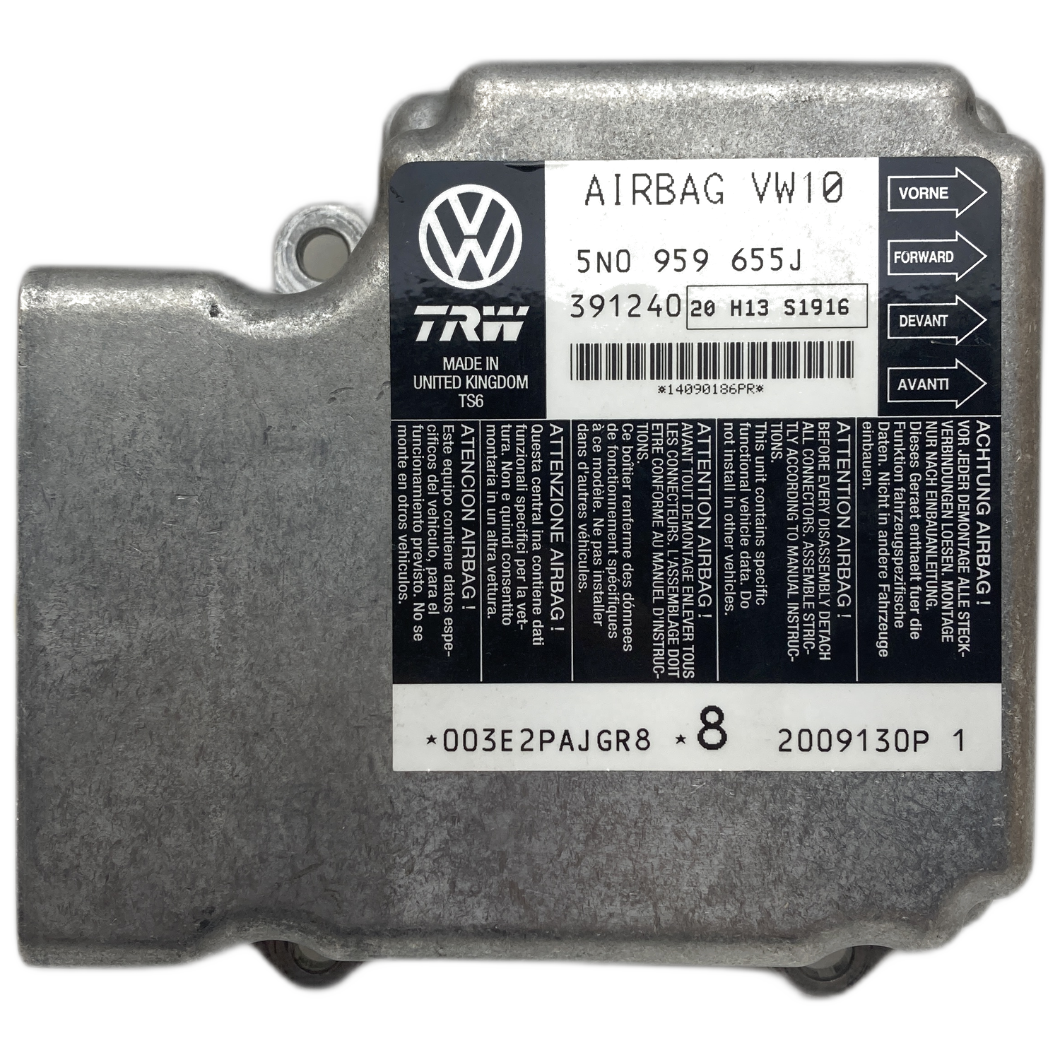 Volkswagen Passat B6 3C Airbag-Steuergerät Reparatur