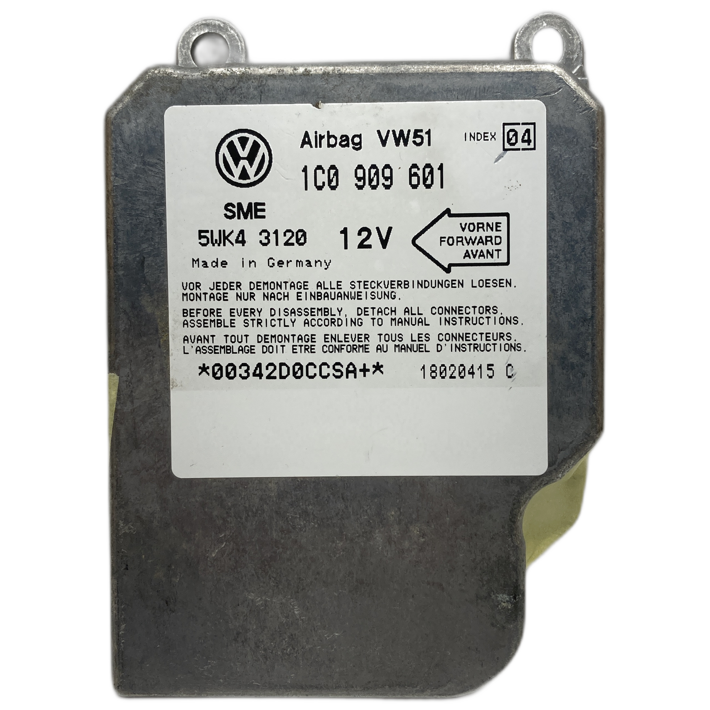 Volkswagen Lupo 6X Airbag-Steuergerät Reparatur