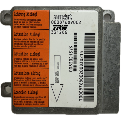 Smart Roadster C452 Airbag-Steuergerät Reparatur