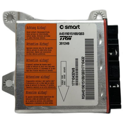 Smart Fortwo C451 Airbag-Steuergerät Reparatur