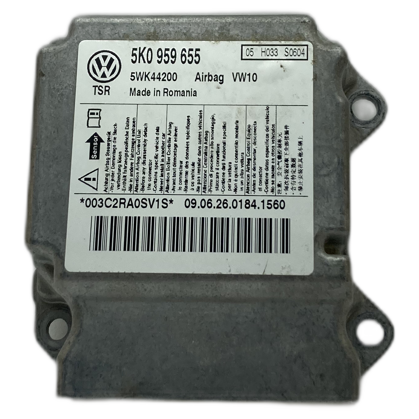 Volkswagen Golf 6 5K1 Airbag-Steuergerät Reparatur