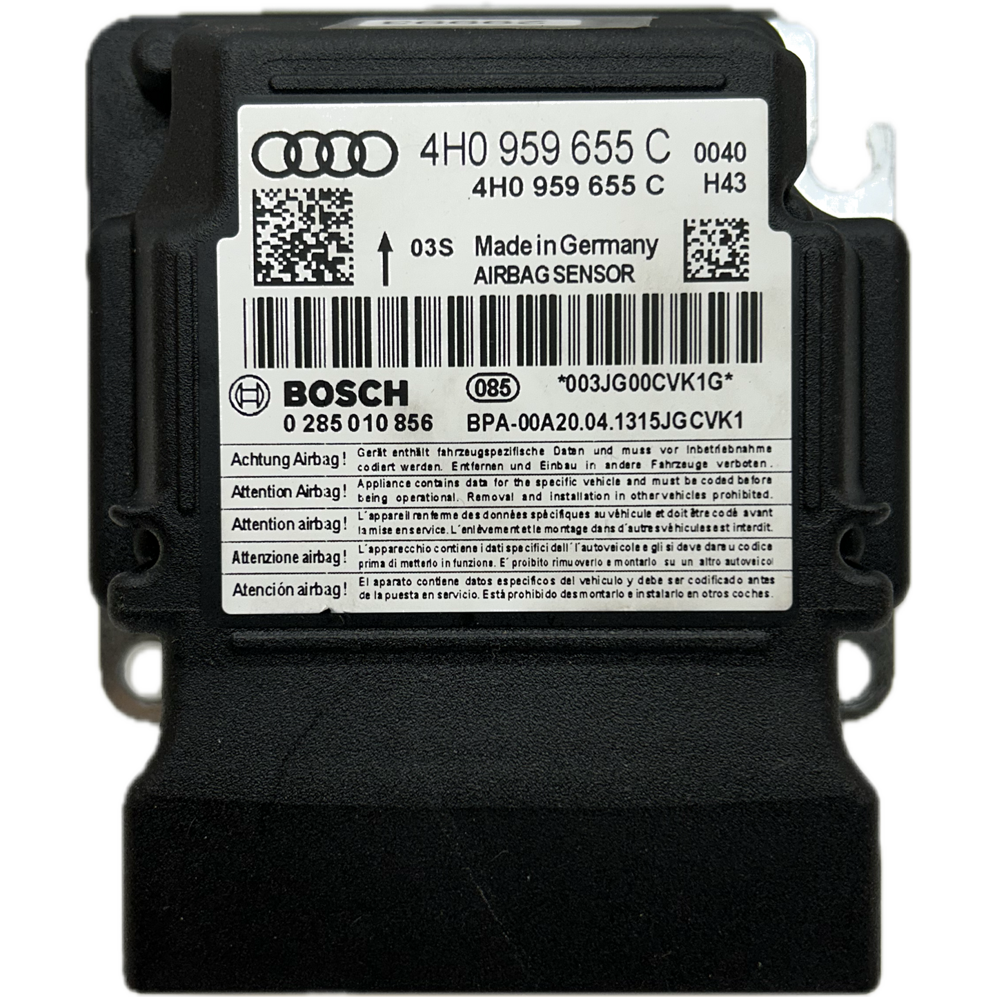 Audi R8 42 Airbag-Steuergerät Reparatur