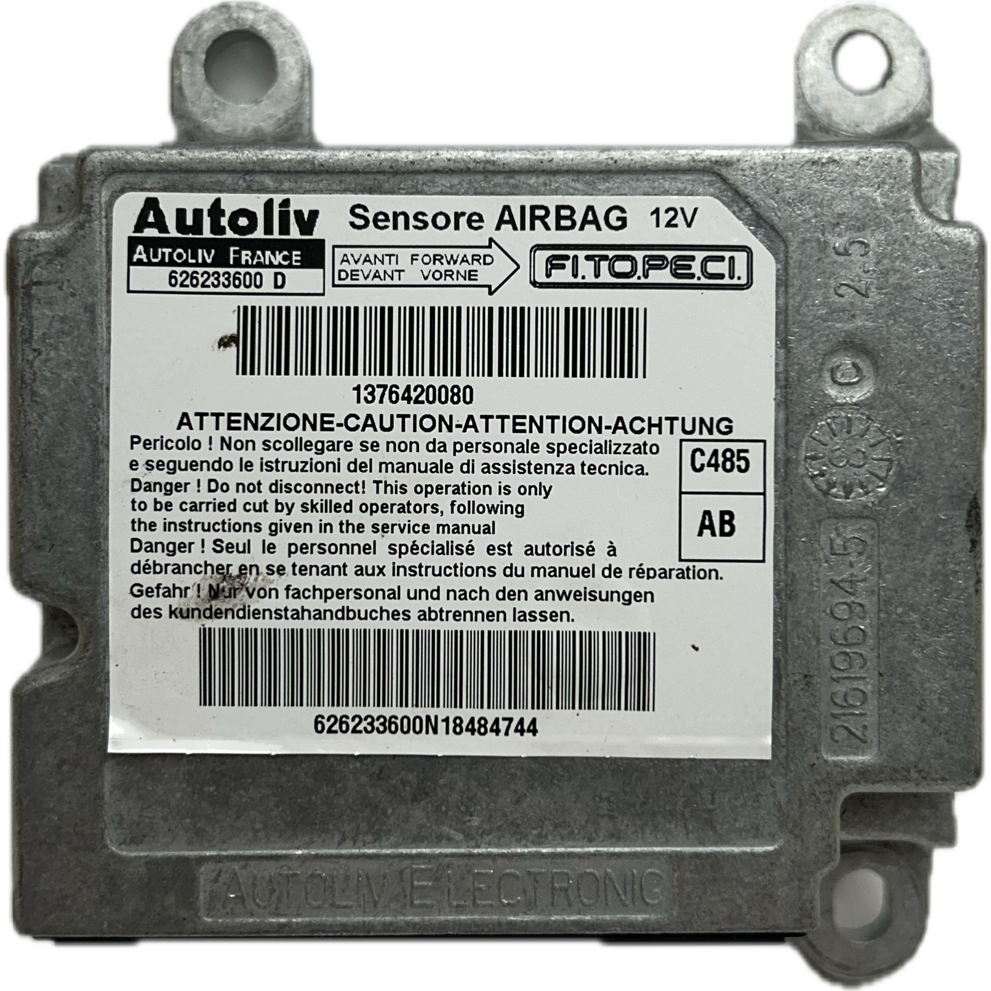 Fiat Fiorino 225 Airbag-Steuergerät Reparatur