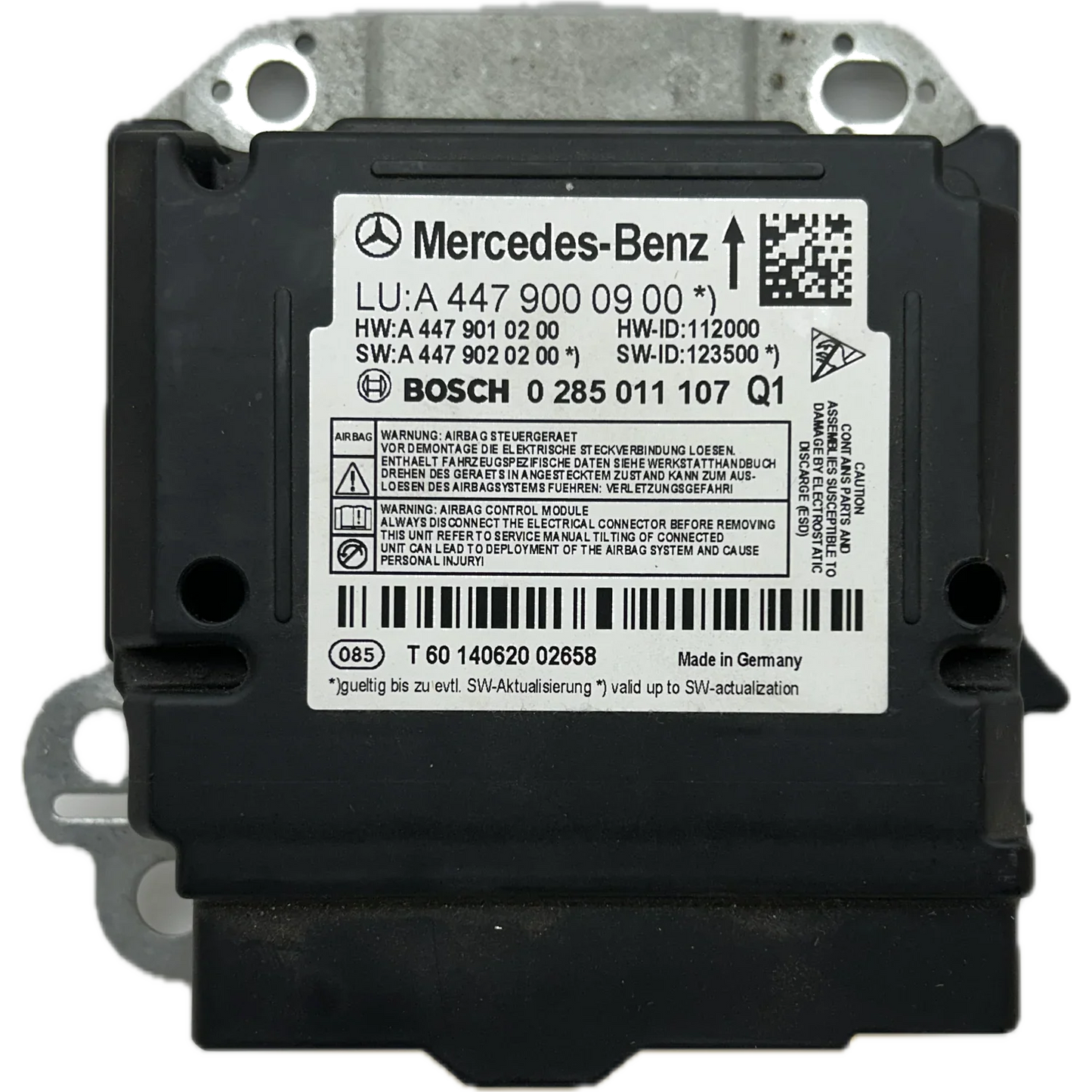 Mercedes-Benz V-Klasse W447 Airbag-Steuergerät Reparatur