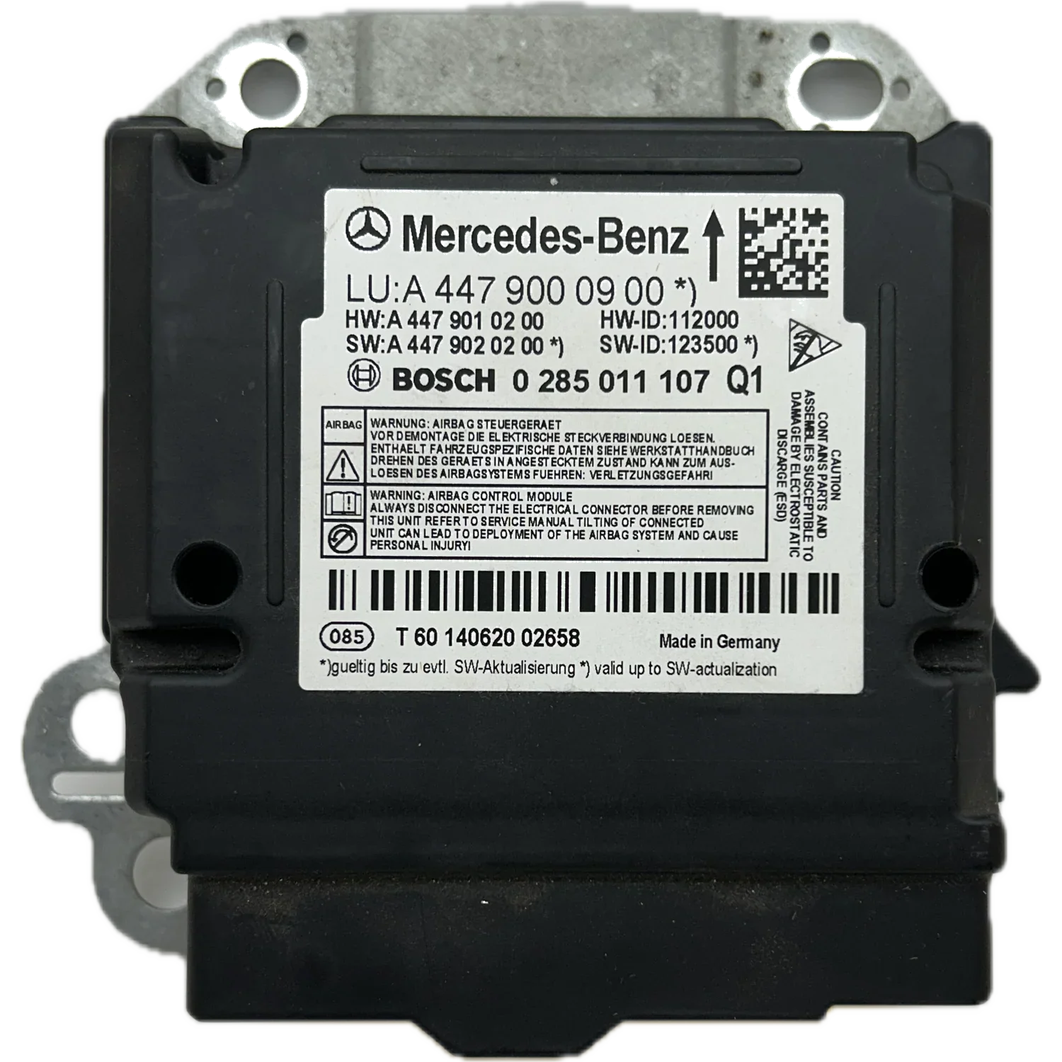 Mercedes-Benz V-Klasse W447 Airbag-Steuergerät Reparatur