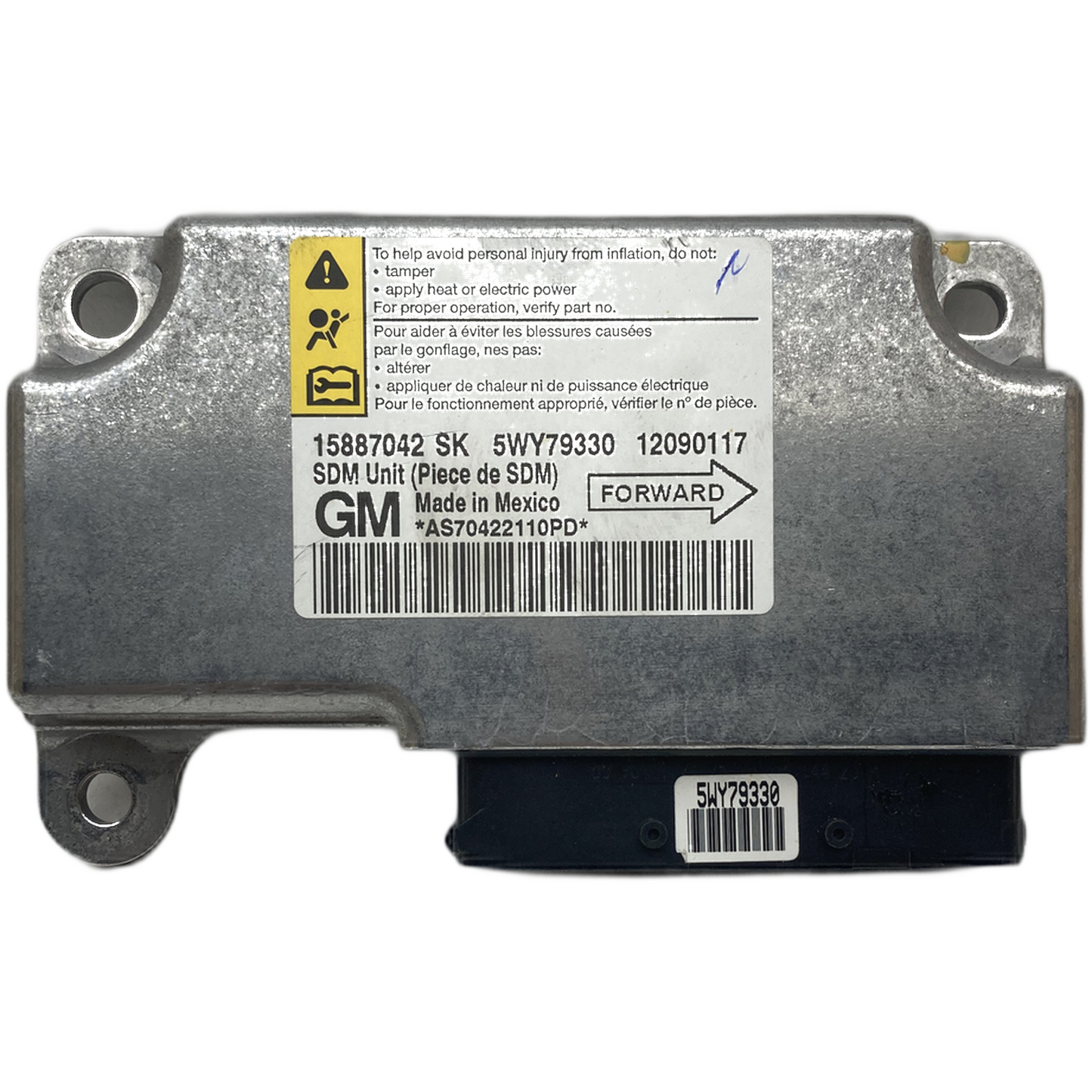 Pontiac Solstice Roadster Airbag-Steuergerät Reparatur