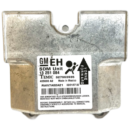 Opel Astra H Airbag-Steuergerät Reparatur