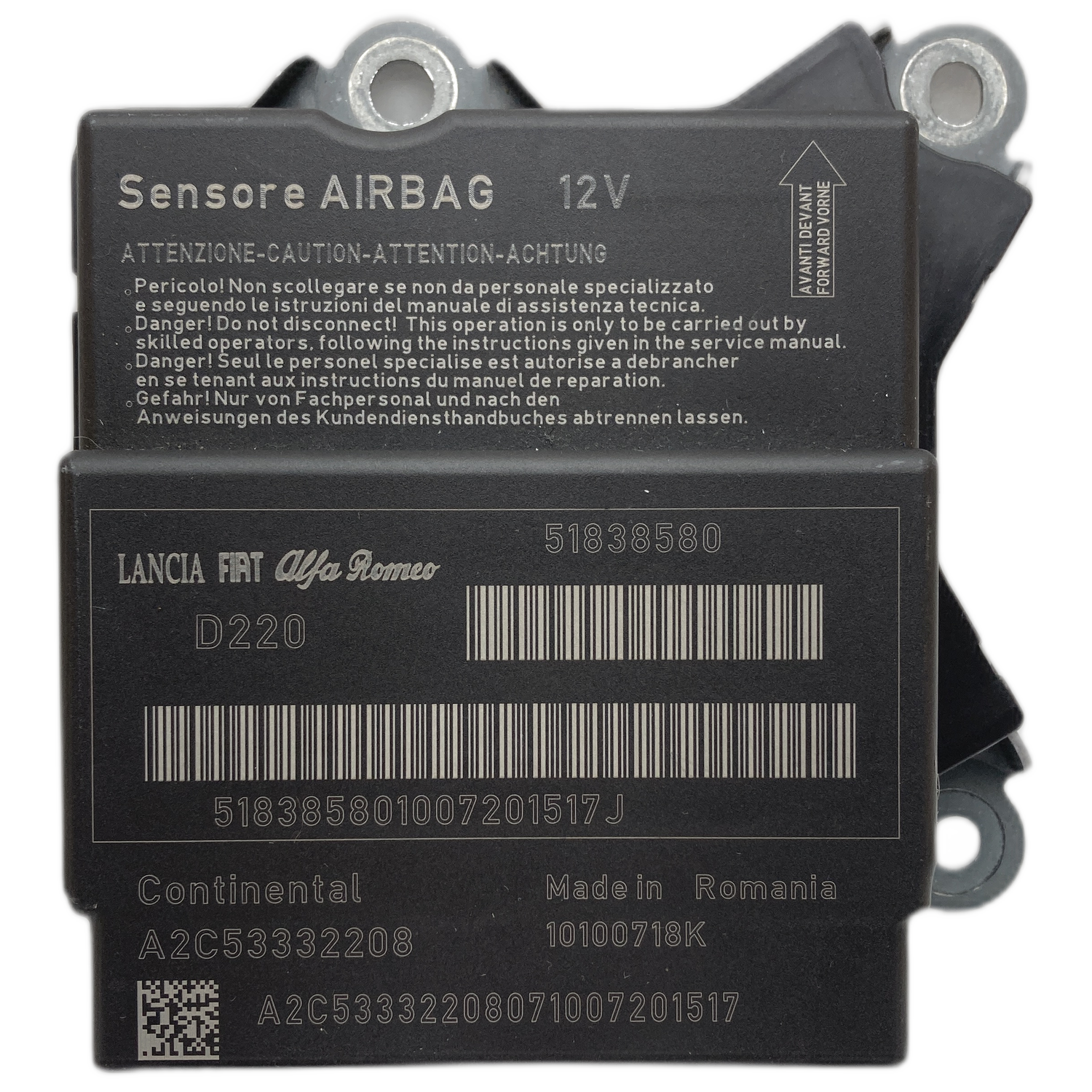 Fiat Punto 199 Airbag-Steuergerät Reparatur