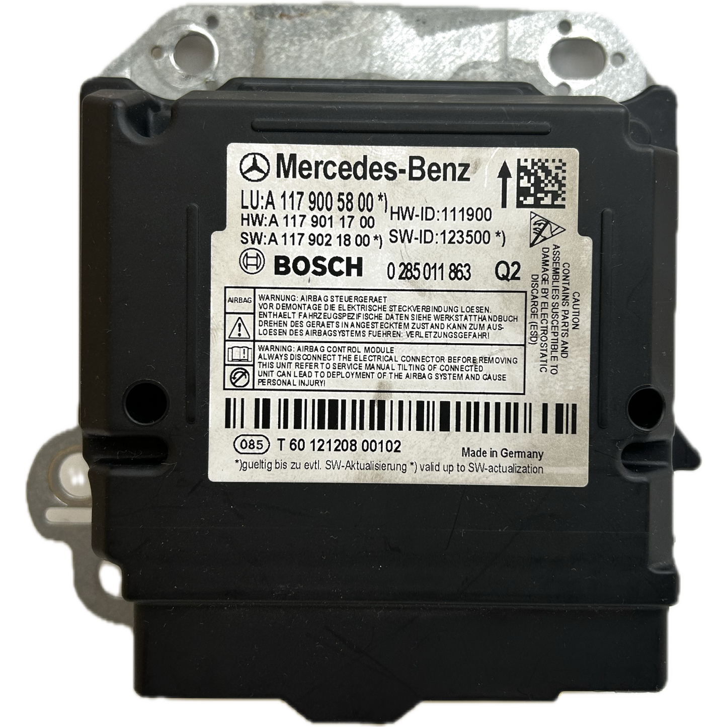 Mercedes-Benz CLA X117 Shooting Brake Airbag-Steuergerät Reparatur
