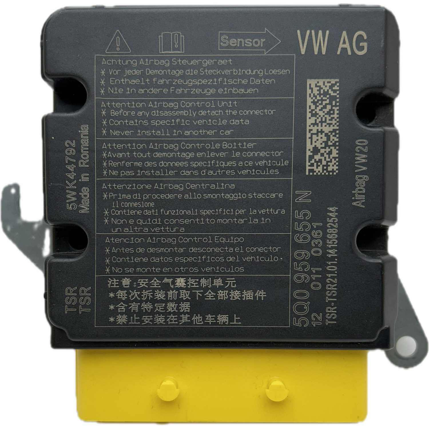 Audi A3 8VS Sportback Airbag-Steuergerät Reparatur