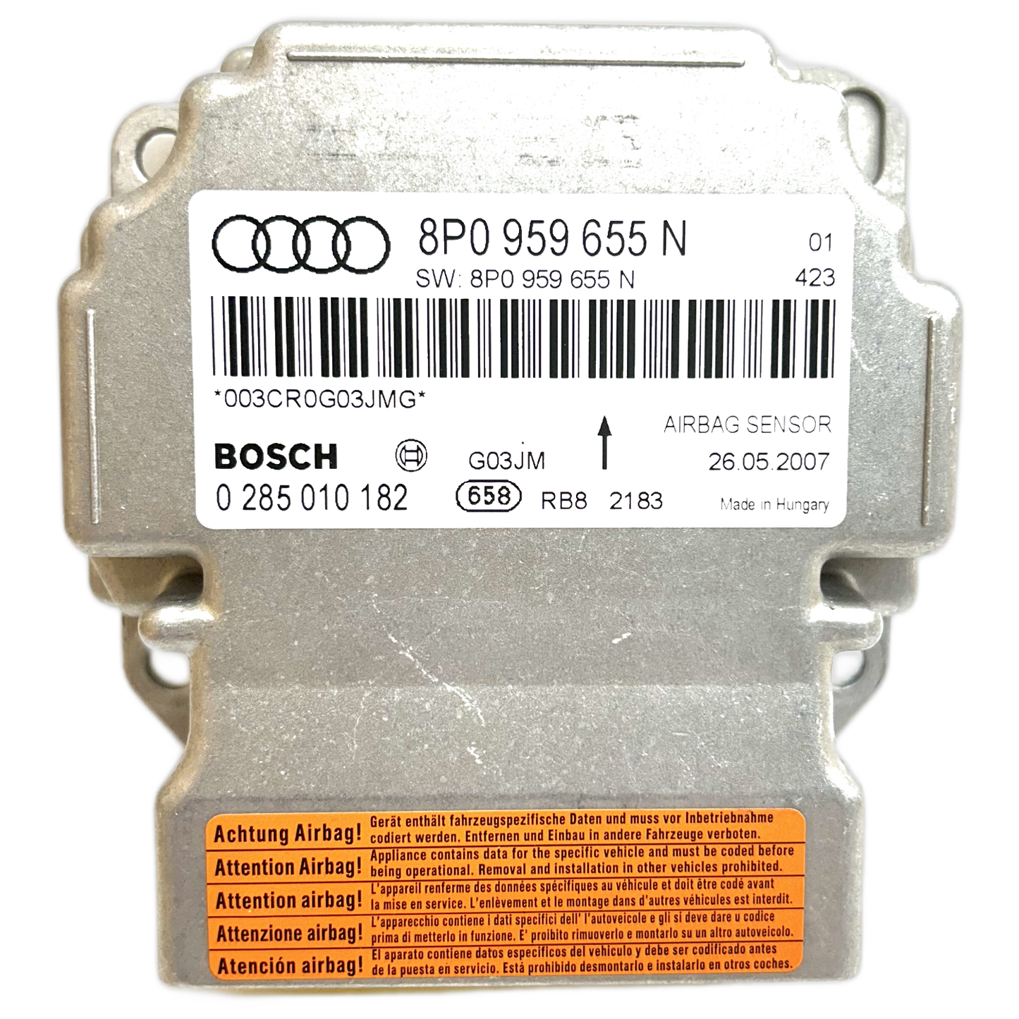 Audi S3 8P Airbag-Steuergerät Reparatur