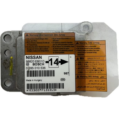 Nissan Navara D21 Airbag-Steuergerät Reparatur