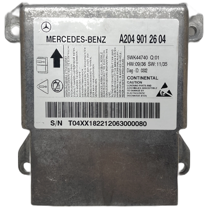 Mercedes-Benz C-Klasse W204 Airbag-Steuergerät Reparatur