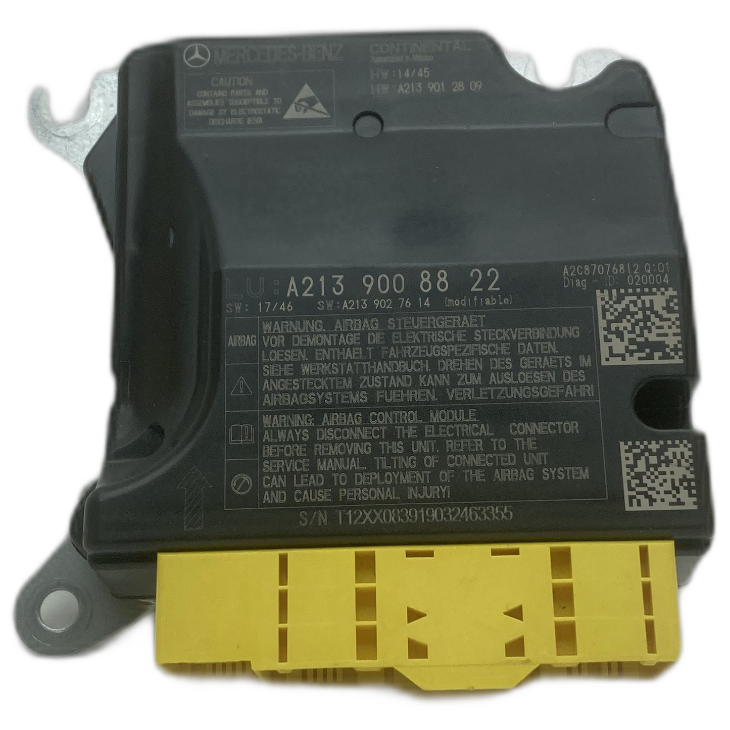 Mercedes-Benz E-Klasse W213 Airbag-Steuergerät Reparatur