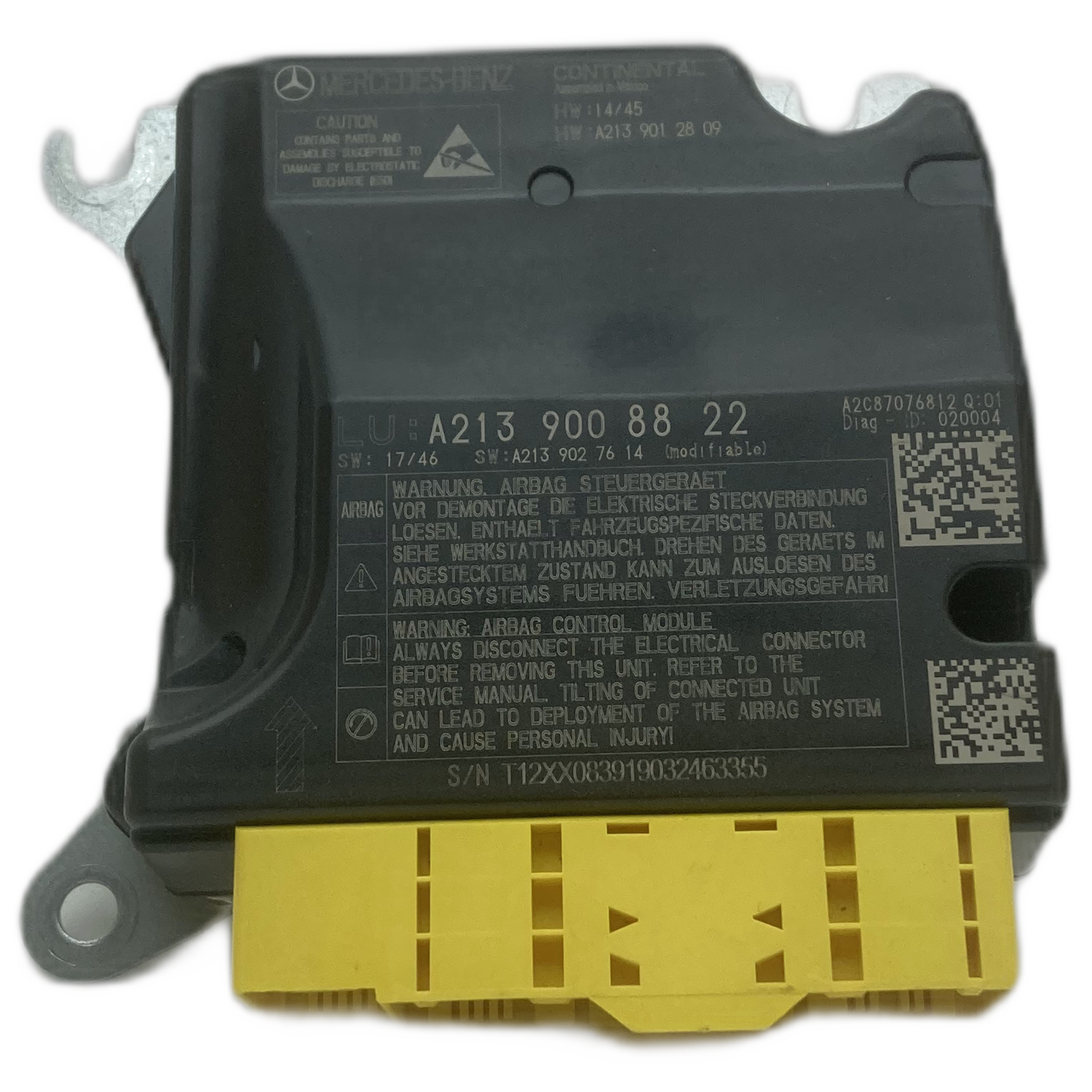 Mercedes-Benz E-Klasse W213 Airbag-Steuergerät Reparatur