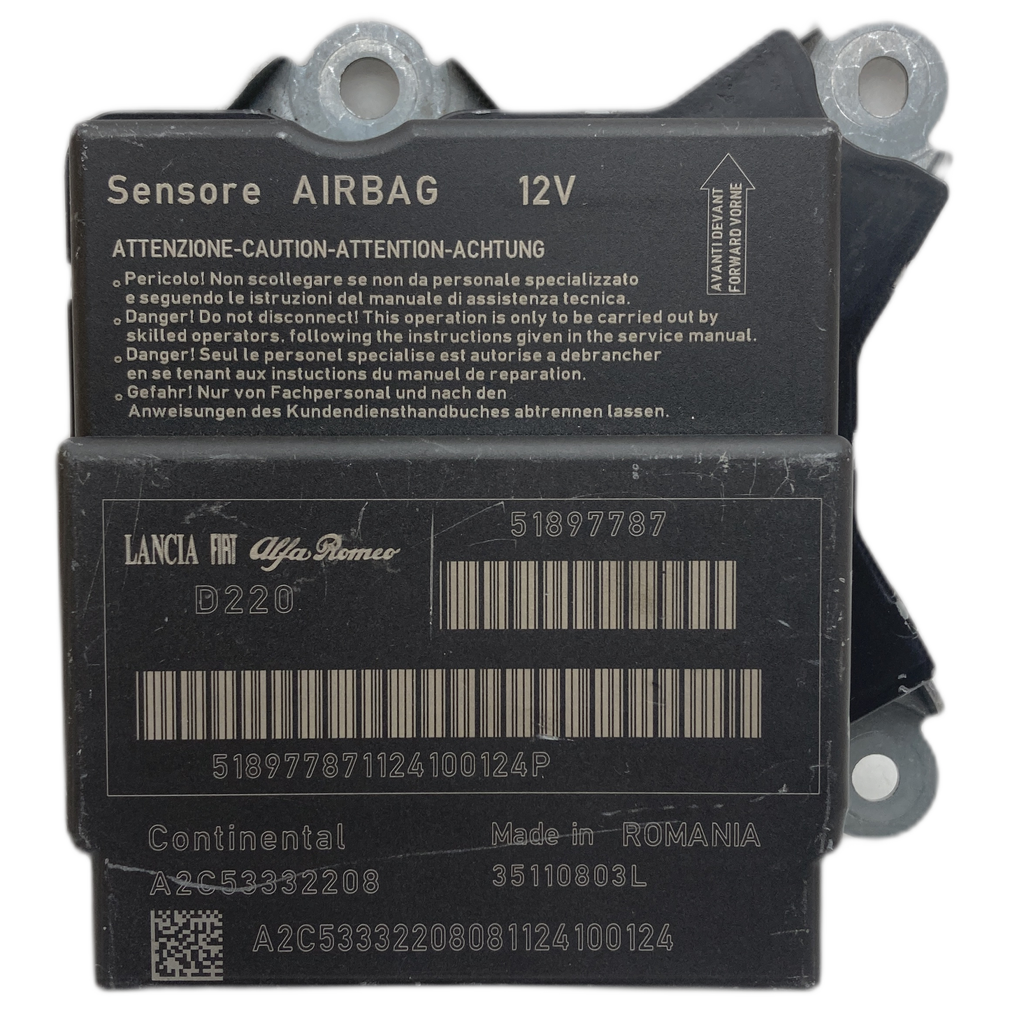 Fiat Punto 199 Airbag-Steuergerät Reparatur