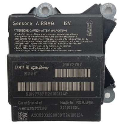 Fiat Punto 199 Airbag-Steuergerät Reparatur