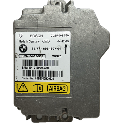 BMW 1er Serie E88 Cabriolet Airbag-Steuergerät Reparatur