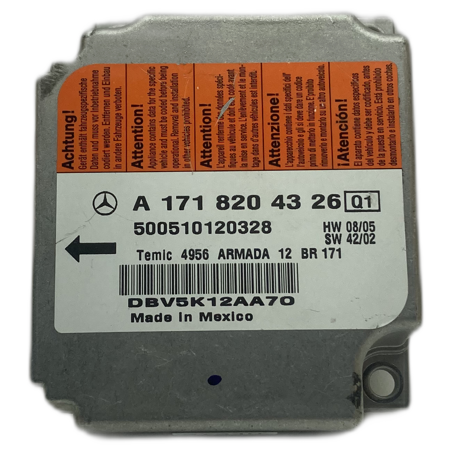 Mercedes-Benz SLK R171 Airbag-Steuergerät Reparatur