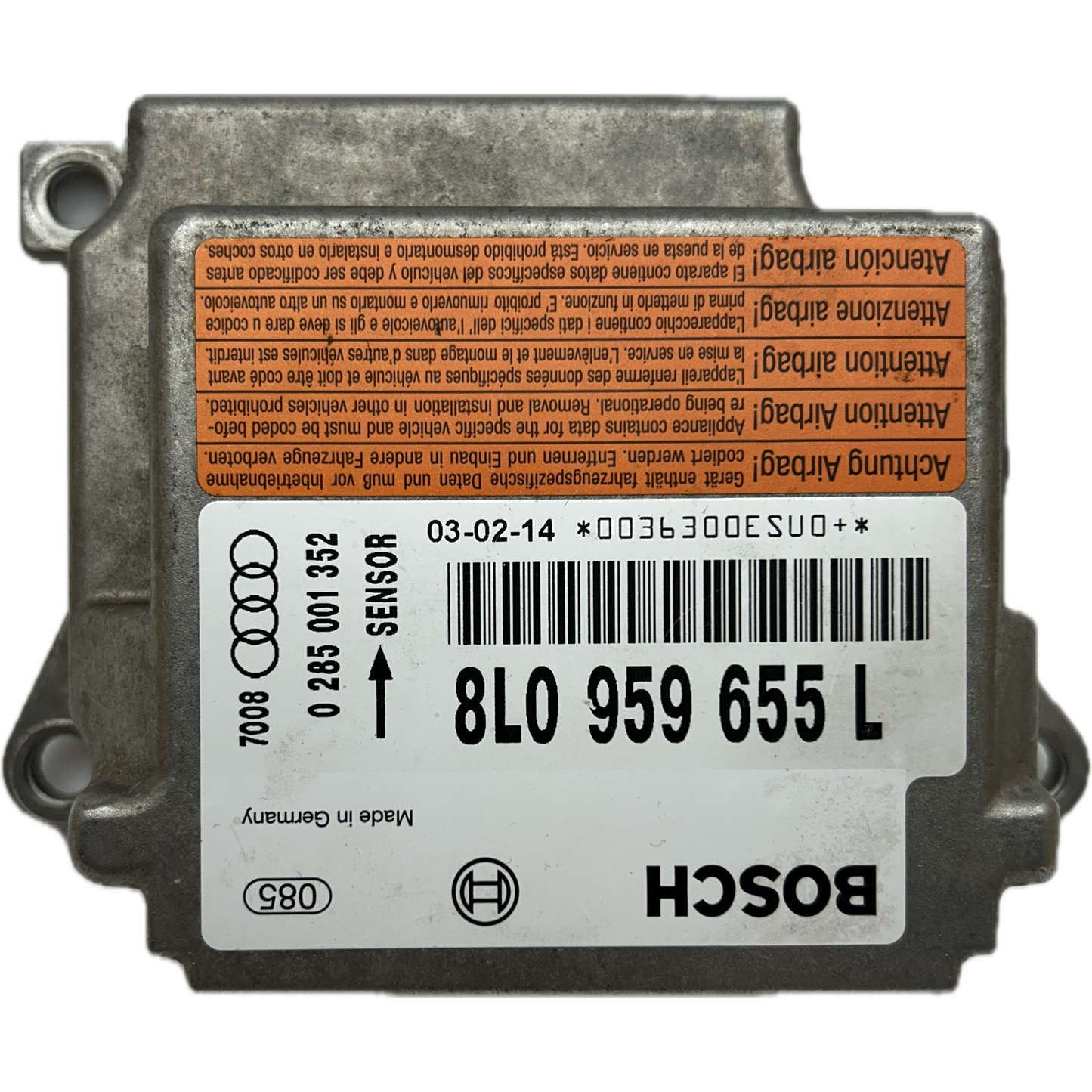 Audi A3 8L Airbag-Steuergerät Reparatur