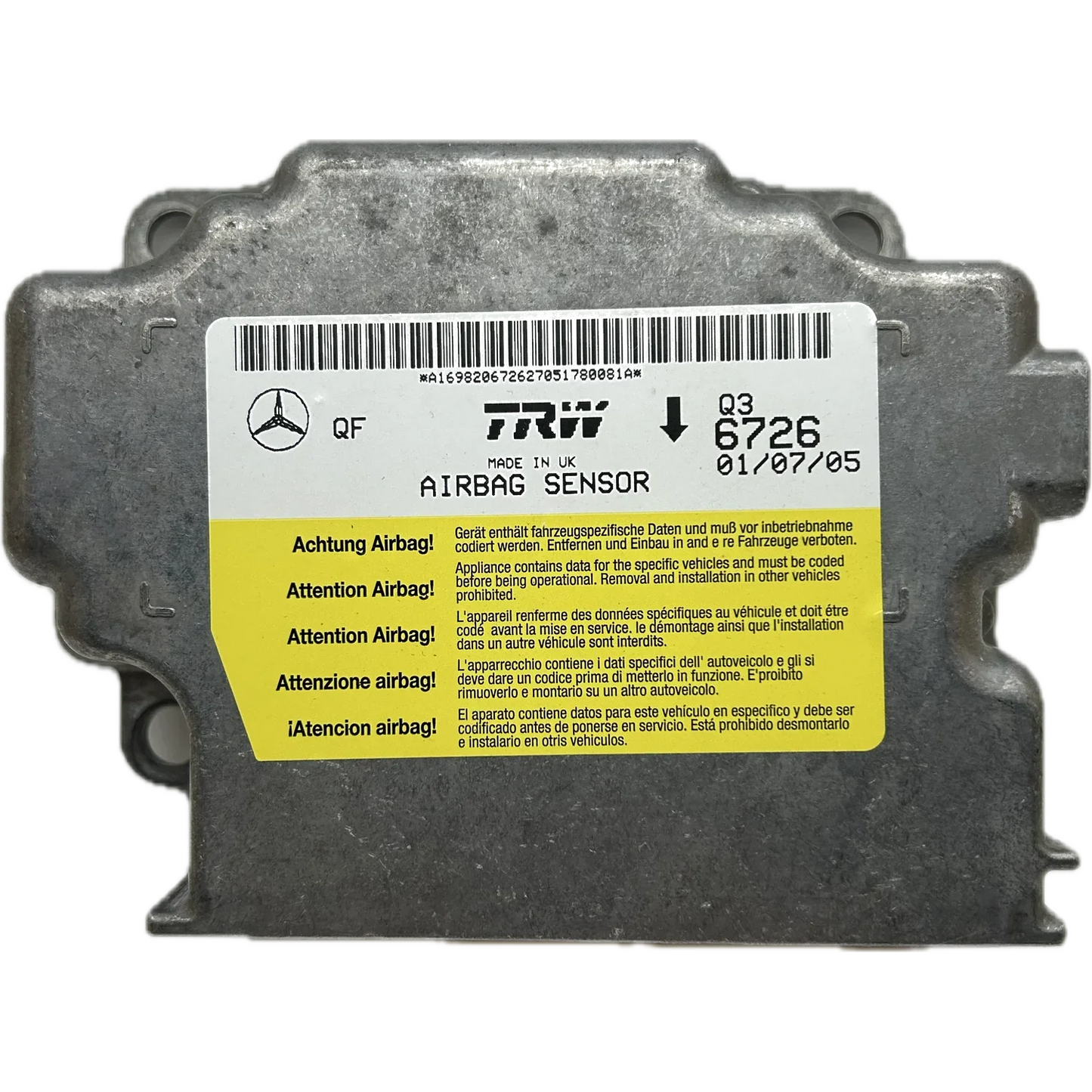 Mercedes-Benz B-Klasse W245 Airbag-Steuergerät Reparatur