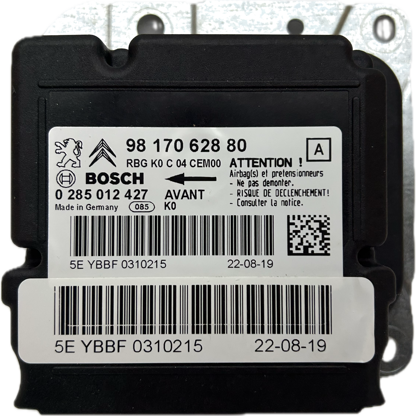 Peugeot Expert III Airbag-Steuergerät Reparatur