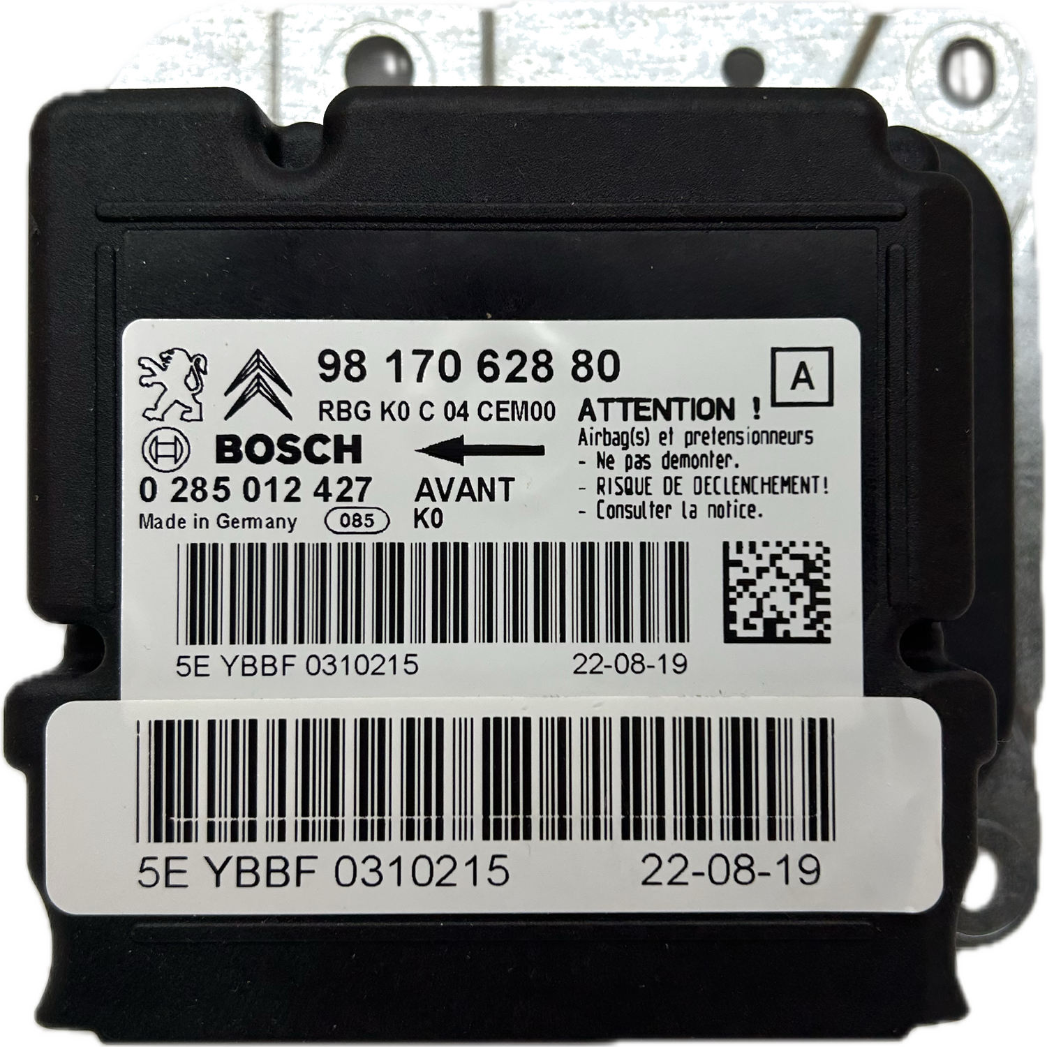 Peugeot Expert III Airbag-Steuergerät Reparatur