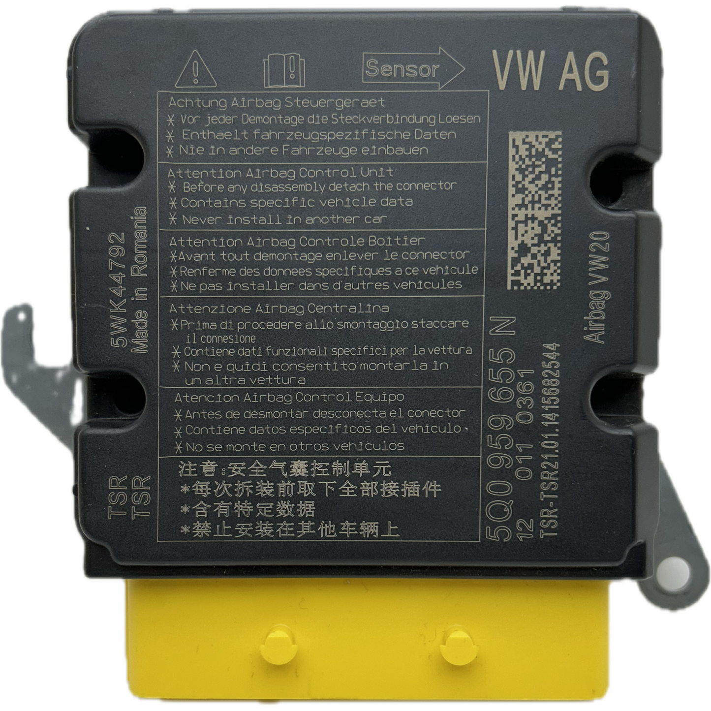 Audi A3 8V7 Cabriolet Airbag-Steuergerät Reparatur