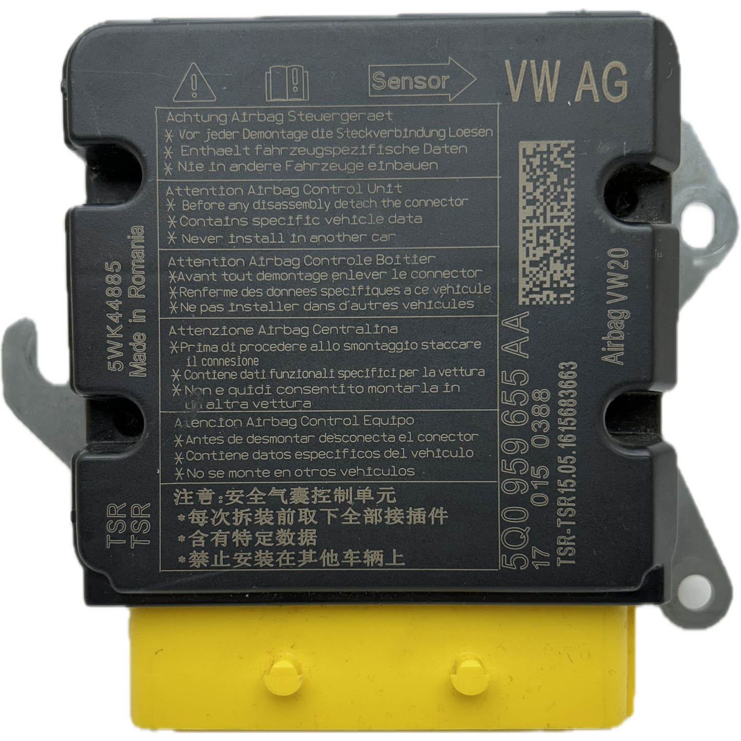 Volkswagen e-Golf BE1 Airbag-Steuergerät Reparatur