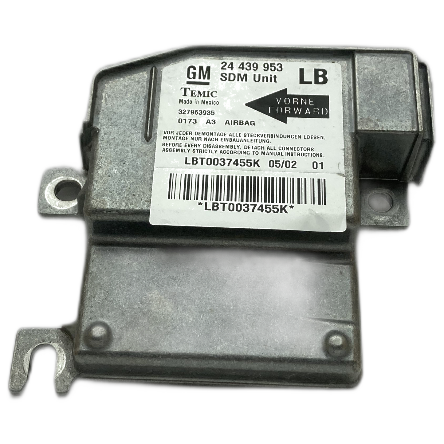 Opel Corsa C Airbag-Steuergerät Reparatur