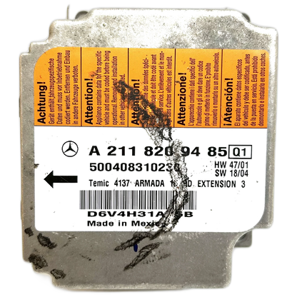 Mercedes-Benz E-Klasse S211 T-Modell Airbag-Steuergerät Reparatur