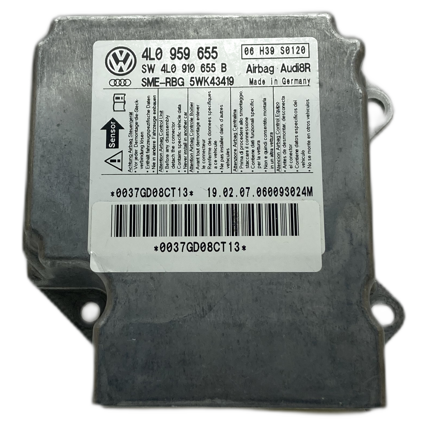 Audi Q7 4L Airbag-Steuergerät Reparatur