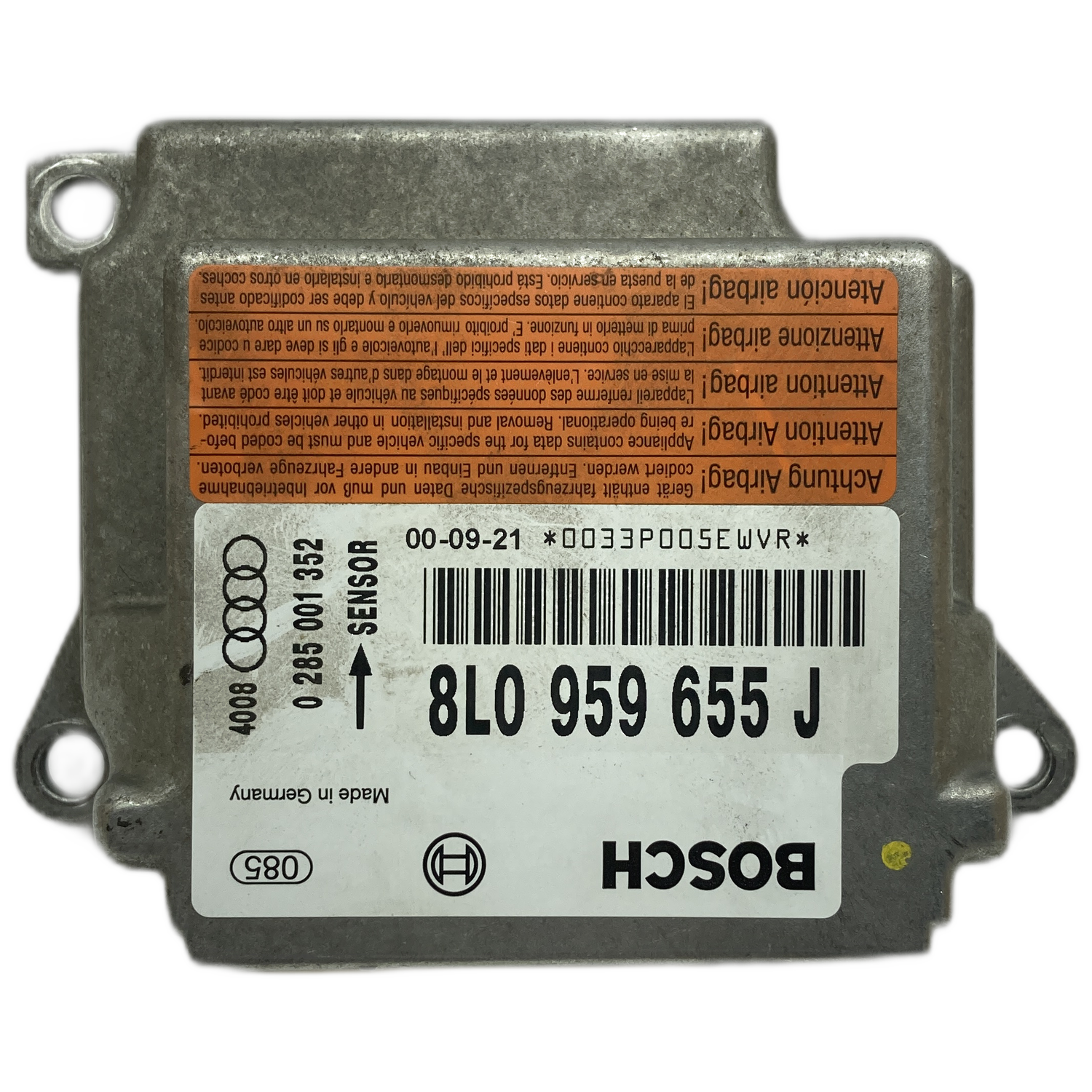 Audi S3 8L Airbag-Steuergerät Reparatur