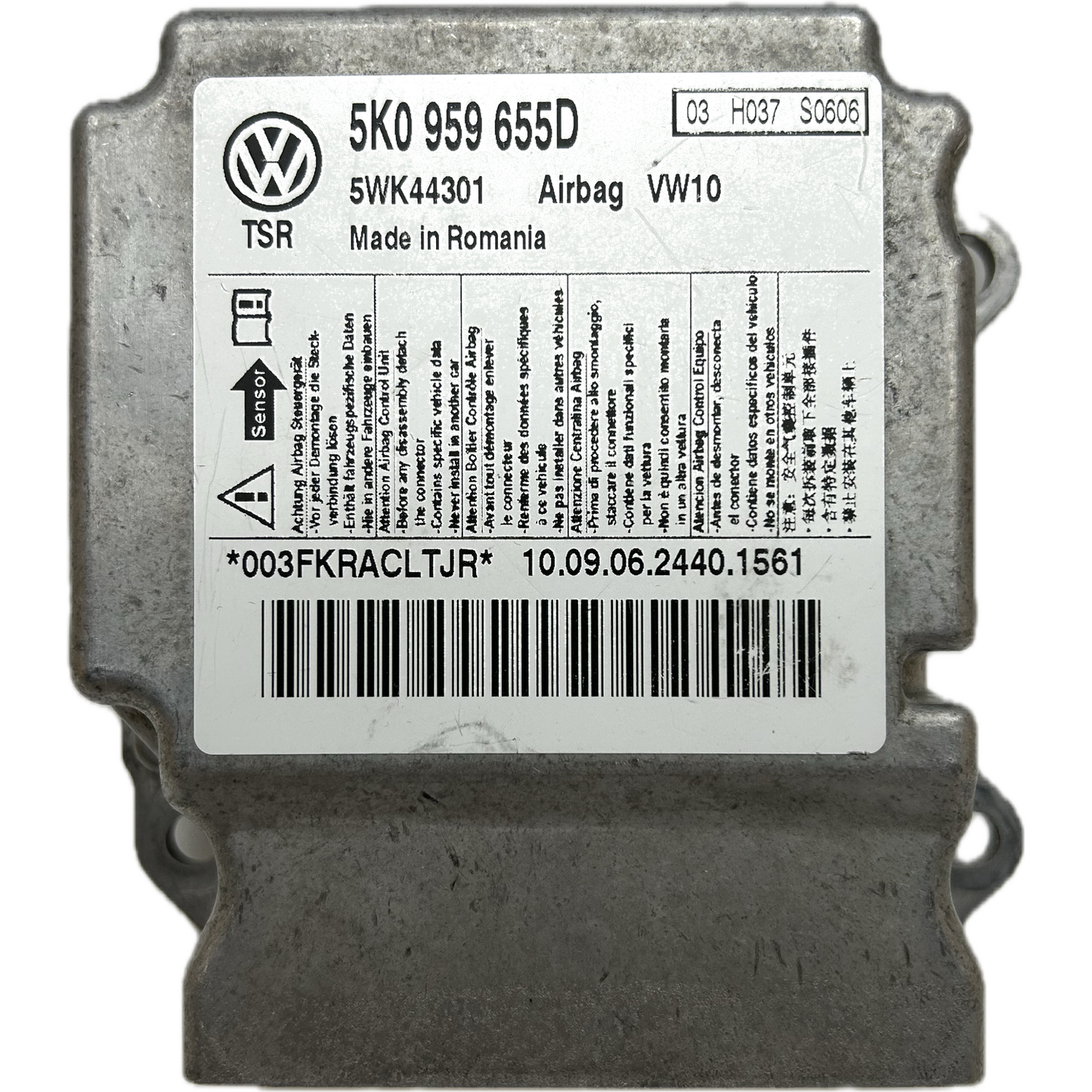 Volkswagen Golf Variant Mk6 Airbag-Steuergerät Reparatur