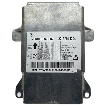 Mercedes-Benz E-Klasse S212 T-Modell Airbag-Steuergerät Reparatur